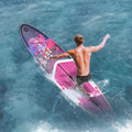 Pink Inflatable Stand Up Paddle Board and Sit-on Kayak Set with Backpack Z285916