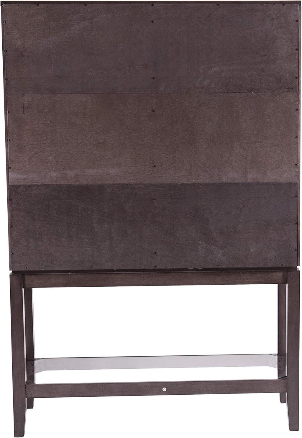 Gray Storage Hutch Bar Cabinet V637