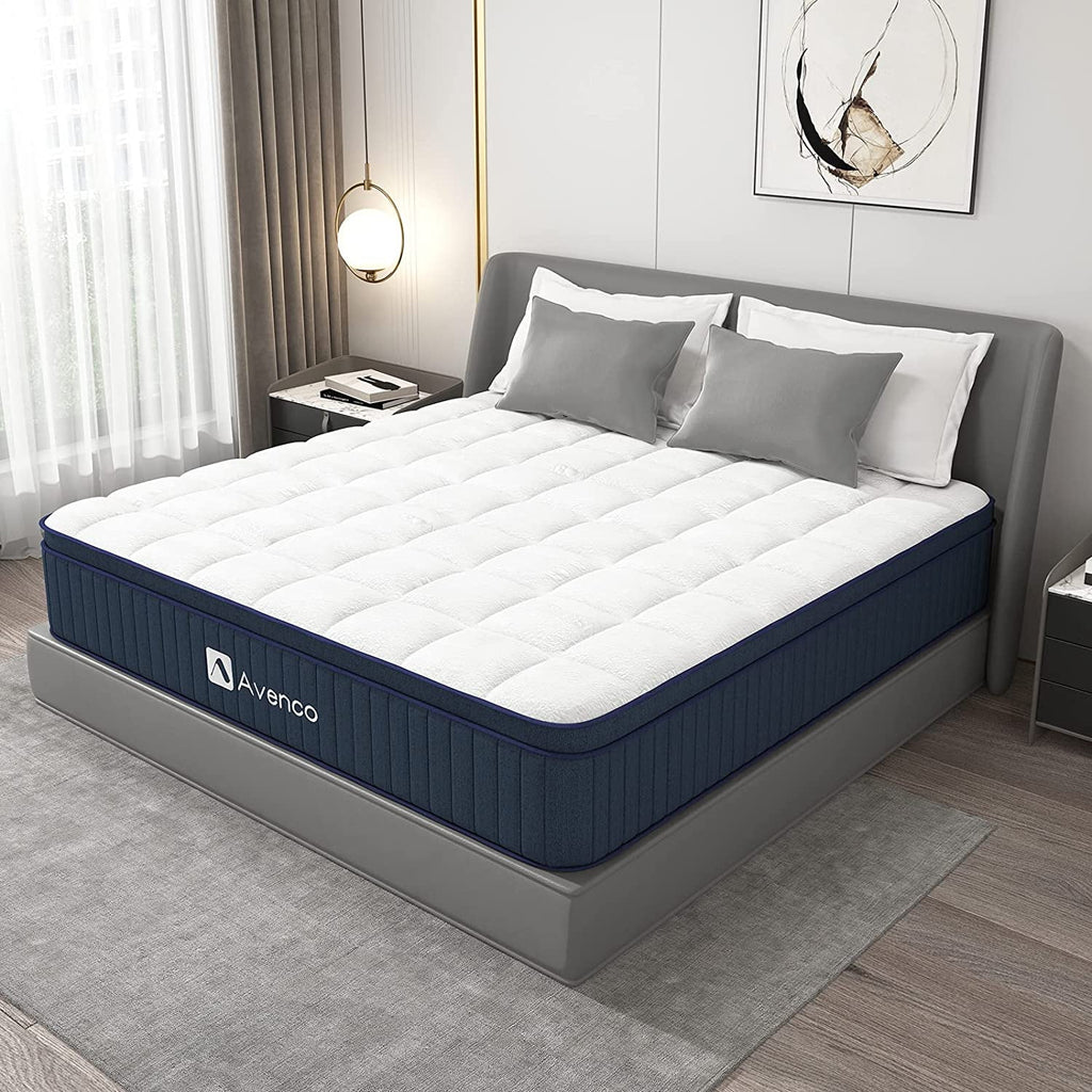 Full Size Gel Memory Foam Pocket Spring Hybrid Mattress O608