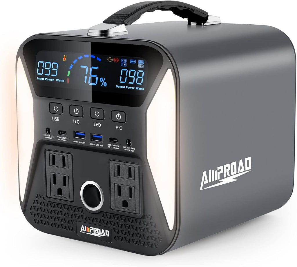 Portable Power Station 300Wh with AC/DC/QC USB Ports J56451