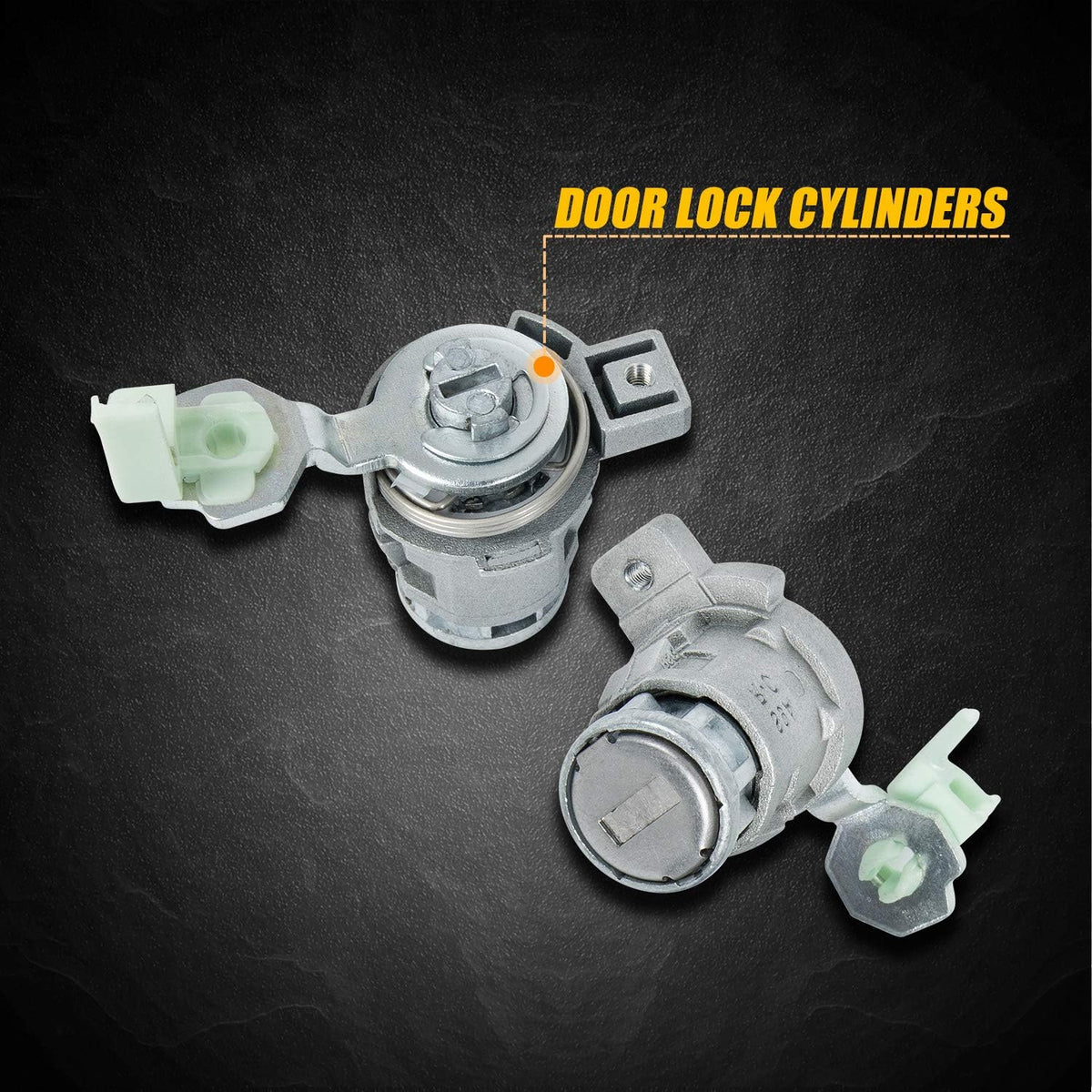 Ignition Switch Cylinder and 2 Door Lock Cylinders With 2 keys Pack of 2 I9499