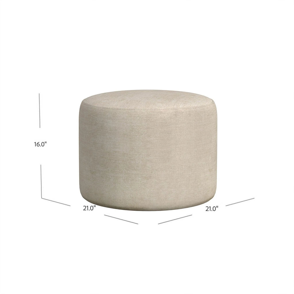 Round Nesting Cocktail Table with Glass Top K33646