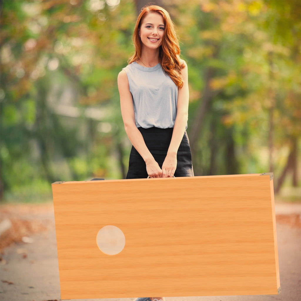 Regulation Sized Outdoor Cornhole Boards and Bags K690155
