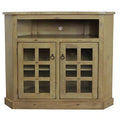 Bright White Corner TV Stand Q4516