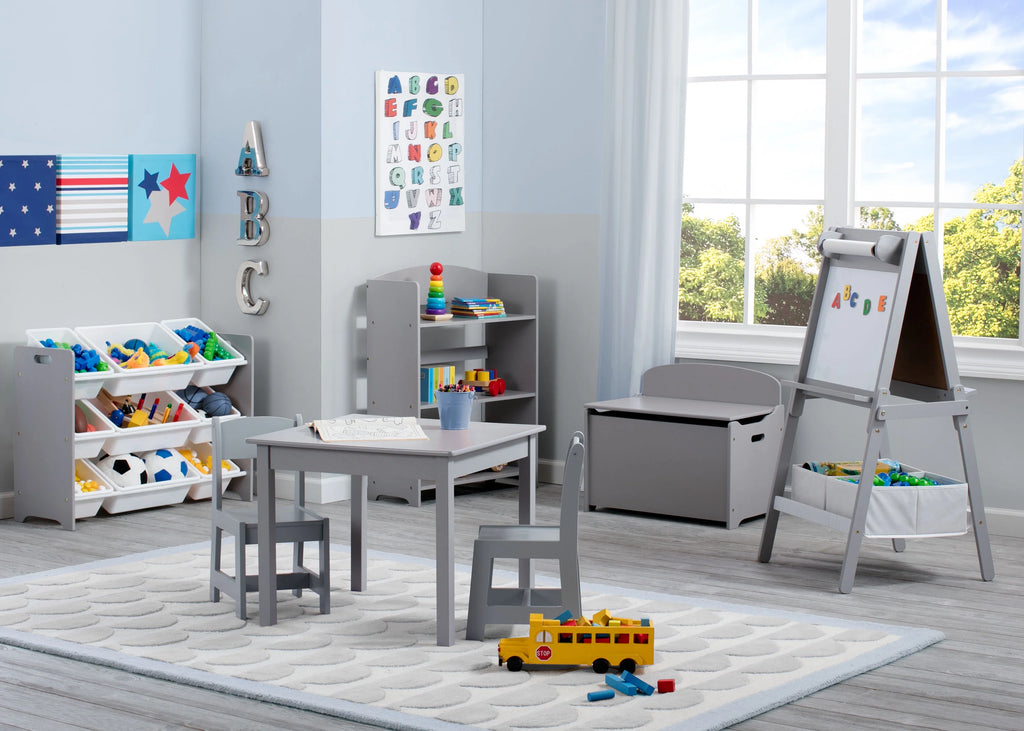 Wood Kids Table and Chair Set (2 Chairs Included) C10948