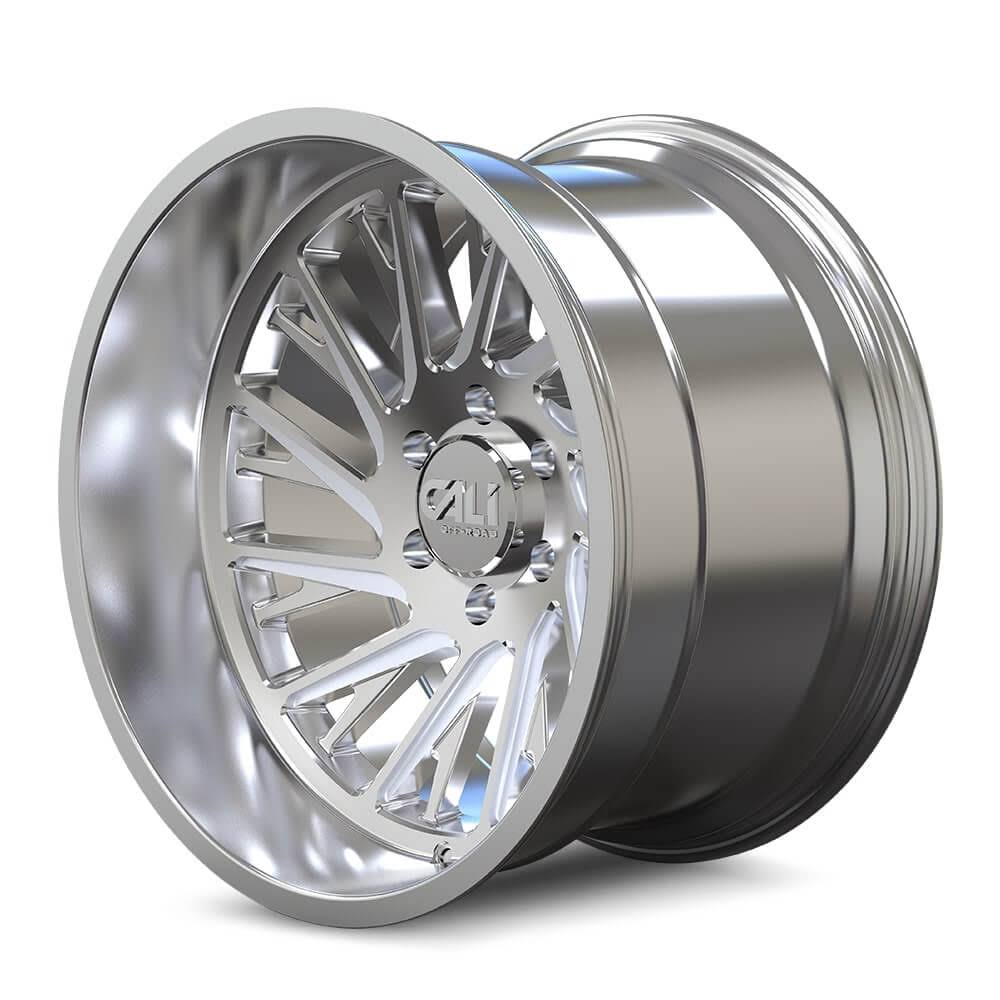 Polished 22x12 8-170 -51mm 125.2mm Wheel S3392