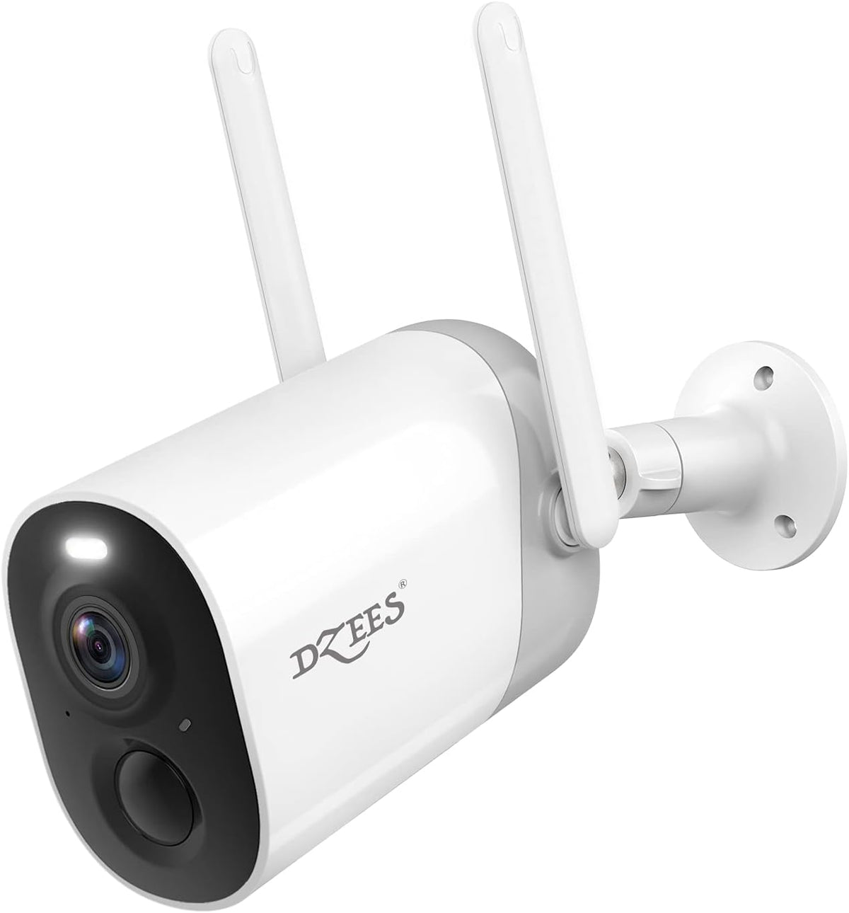 Wireless Outdoor Security Camera with Spotlight, Rechargeable Battery, AI Motion Detection, 2-Way Talk, Color Night Vision, IP66 WiFi Camera M167077