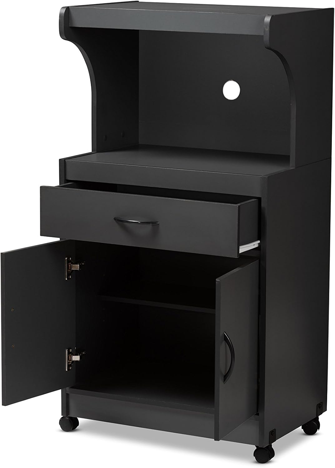 Dark Grey Kitchen Cabinet Y535441