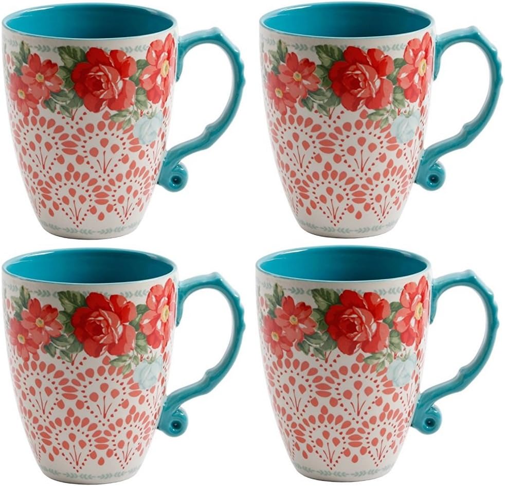 26-Ounce Jumbo Latte Mug Set, Set of 4 Y92783