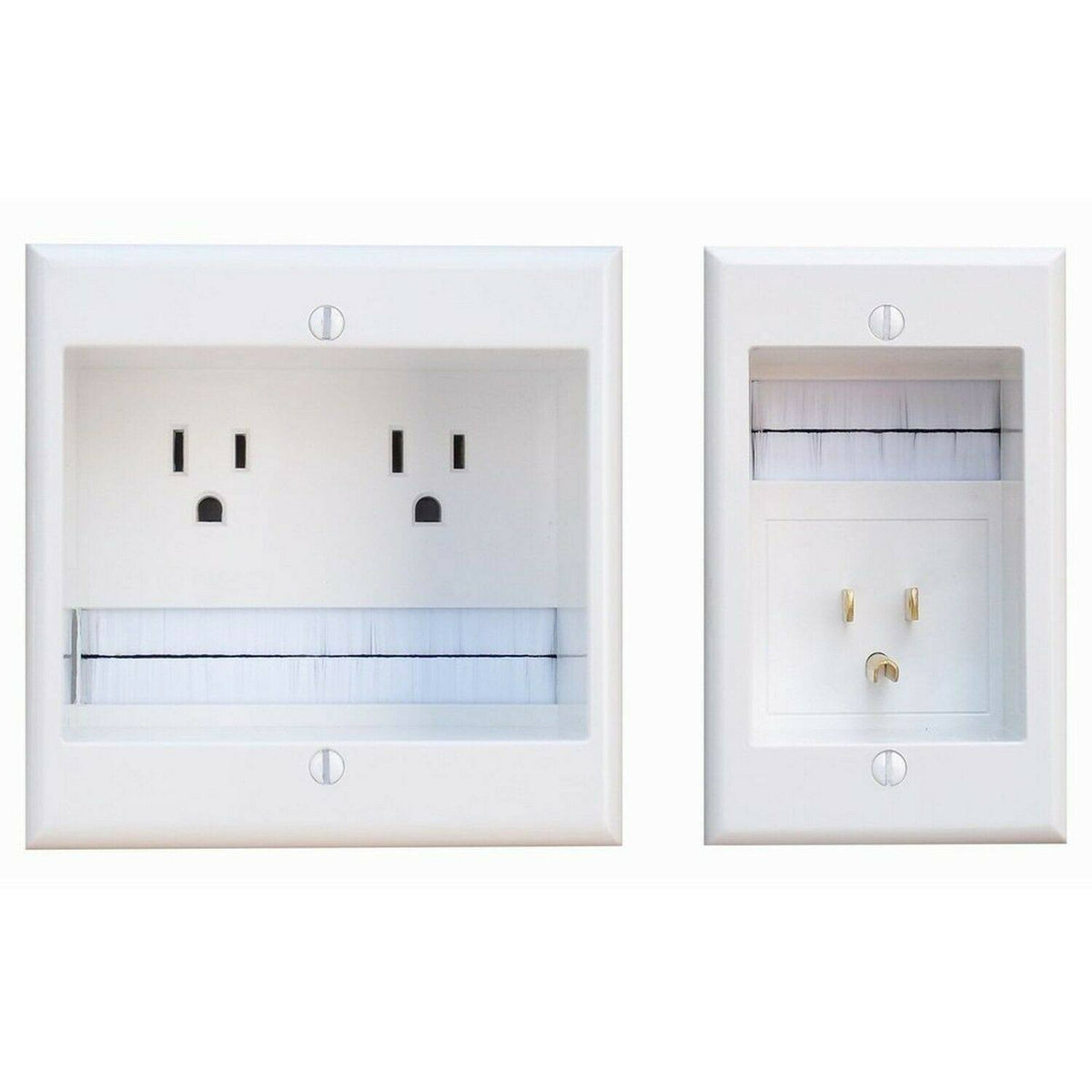 Recessed In-Wall Cable Management W176