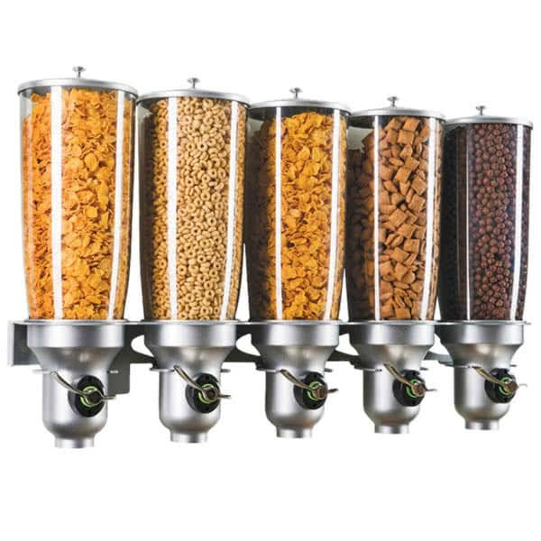 Pentadruple Canister Cereal Dispenser F733060
