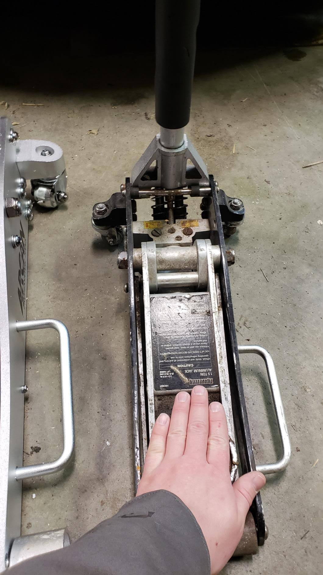 3-Ton Quick Rise Aluminum Floor Jack E651095