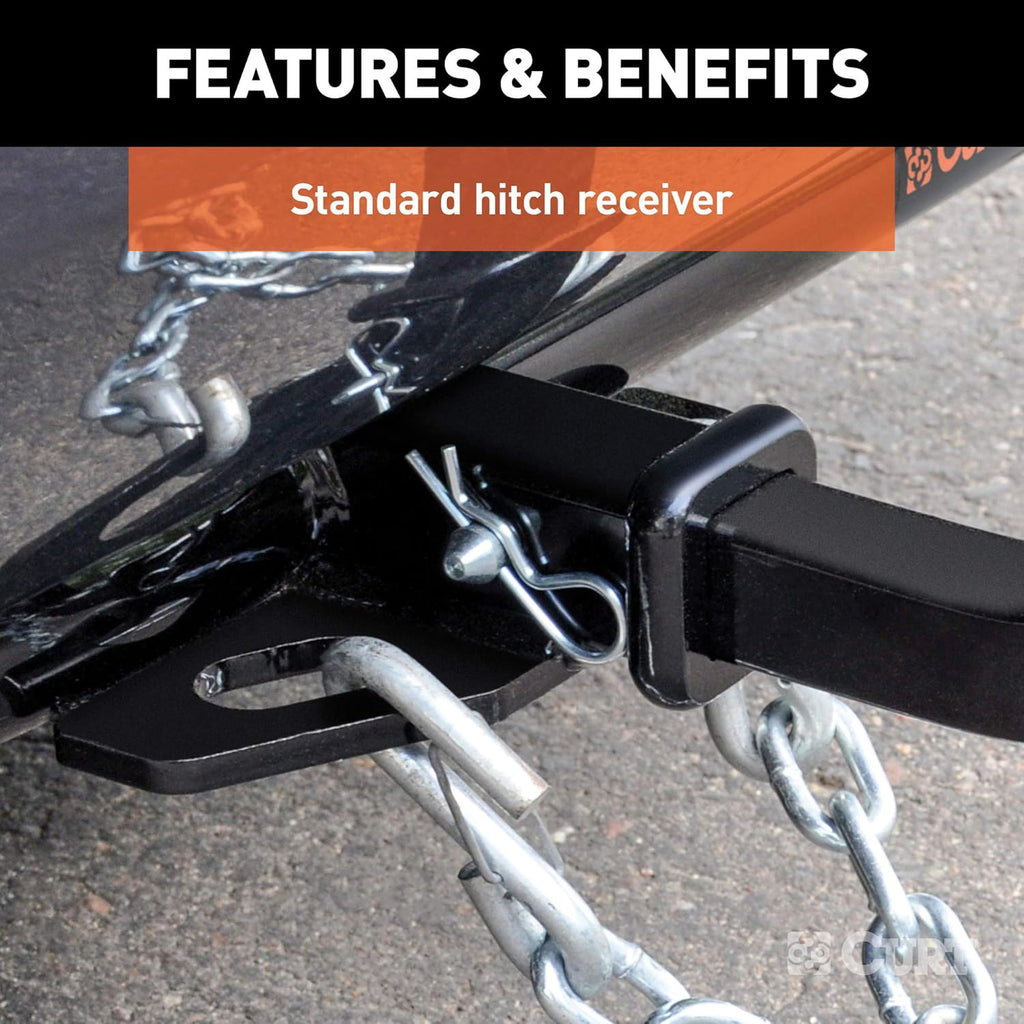 Class 2 Trailer Hitch with Ball Mount, 1-1/4-Inch Receiver M36697