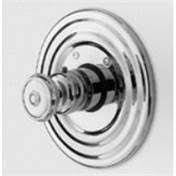 Thermostatic Trim Plate with Handle French Gold M433428