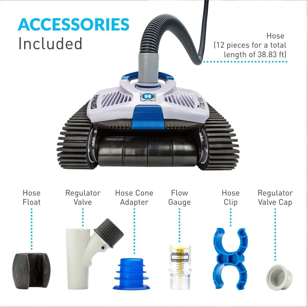 Lightweight In Ground Pool Suction Vacuum Cleaner, White I535522