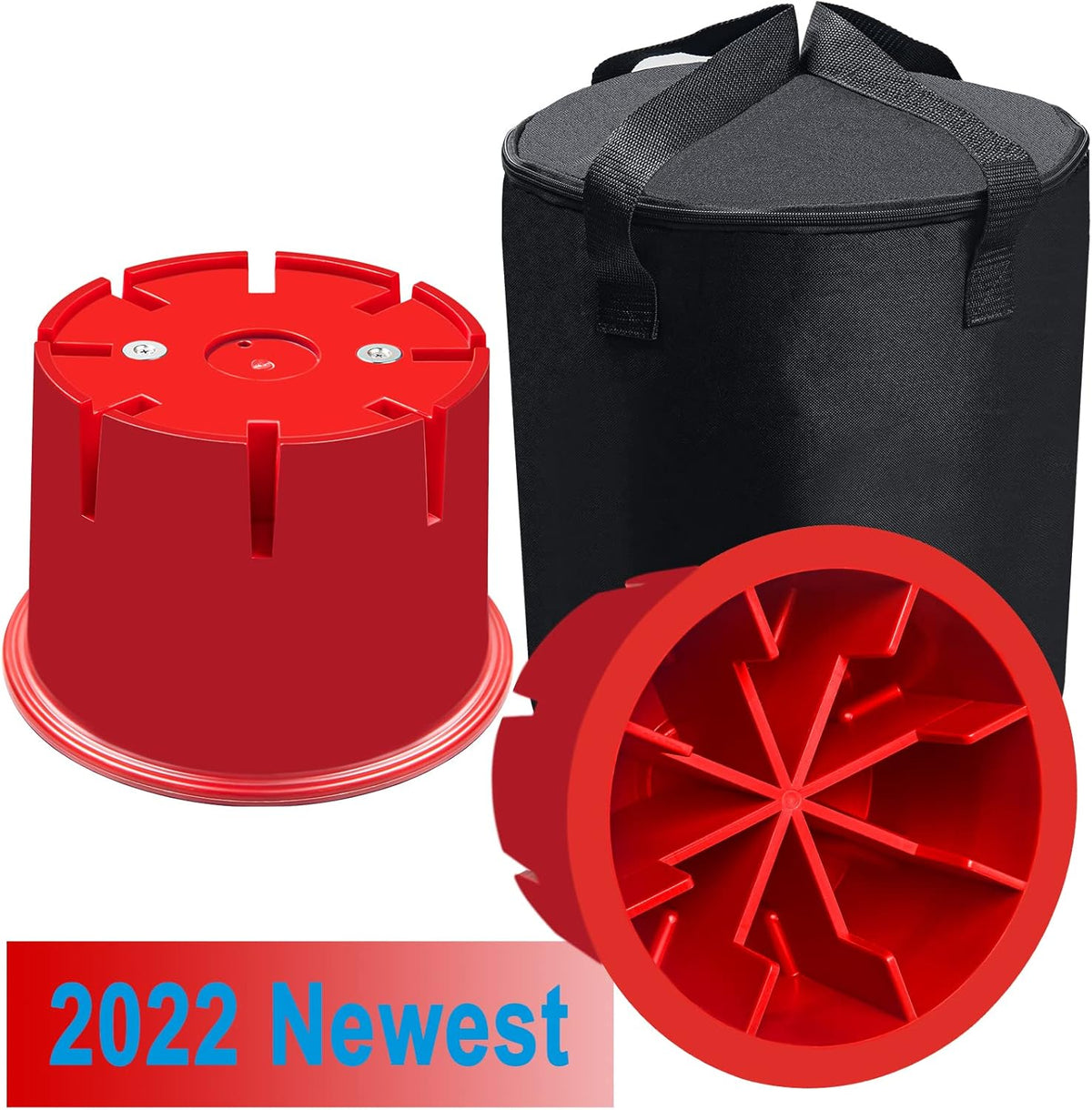 Jack Block for RV Travel Trailer, Fifth Wheel, Popup Camper, Toy Hauler, Supports up to 10000 lbs per Block K875381