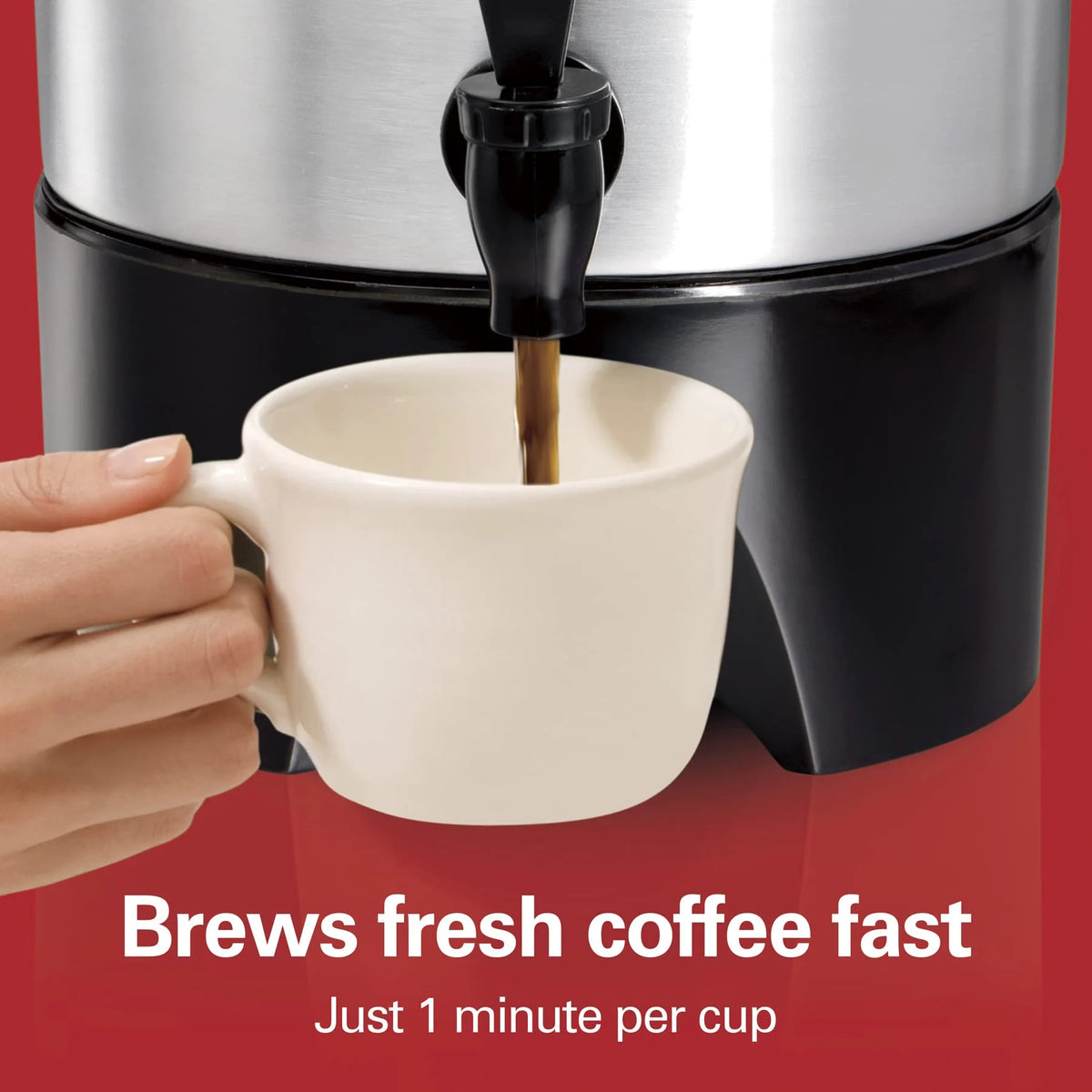 45 Cup Coffee Urn and Hot Beverage Dispenser V18743