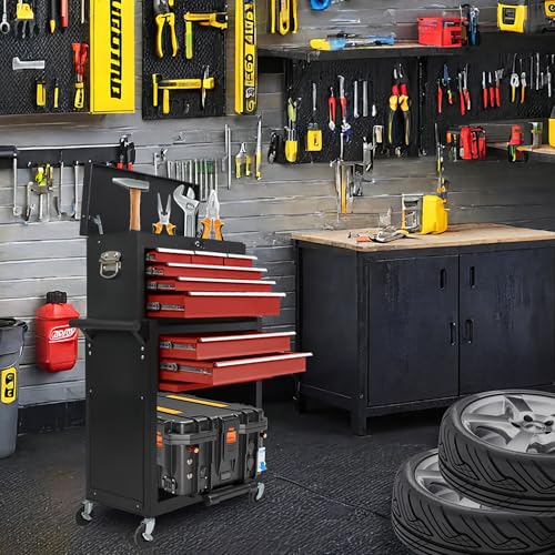 8 Drawer Rolling Tool Chest with Lock H981121