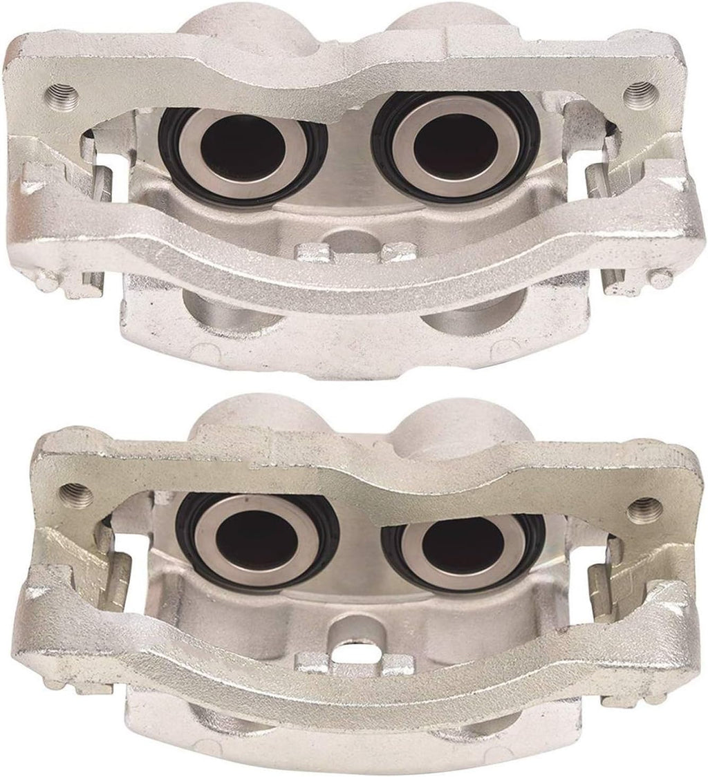 Front Left + Right Front Disc Brake Caliper w/Bracket J682