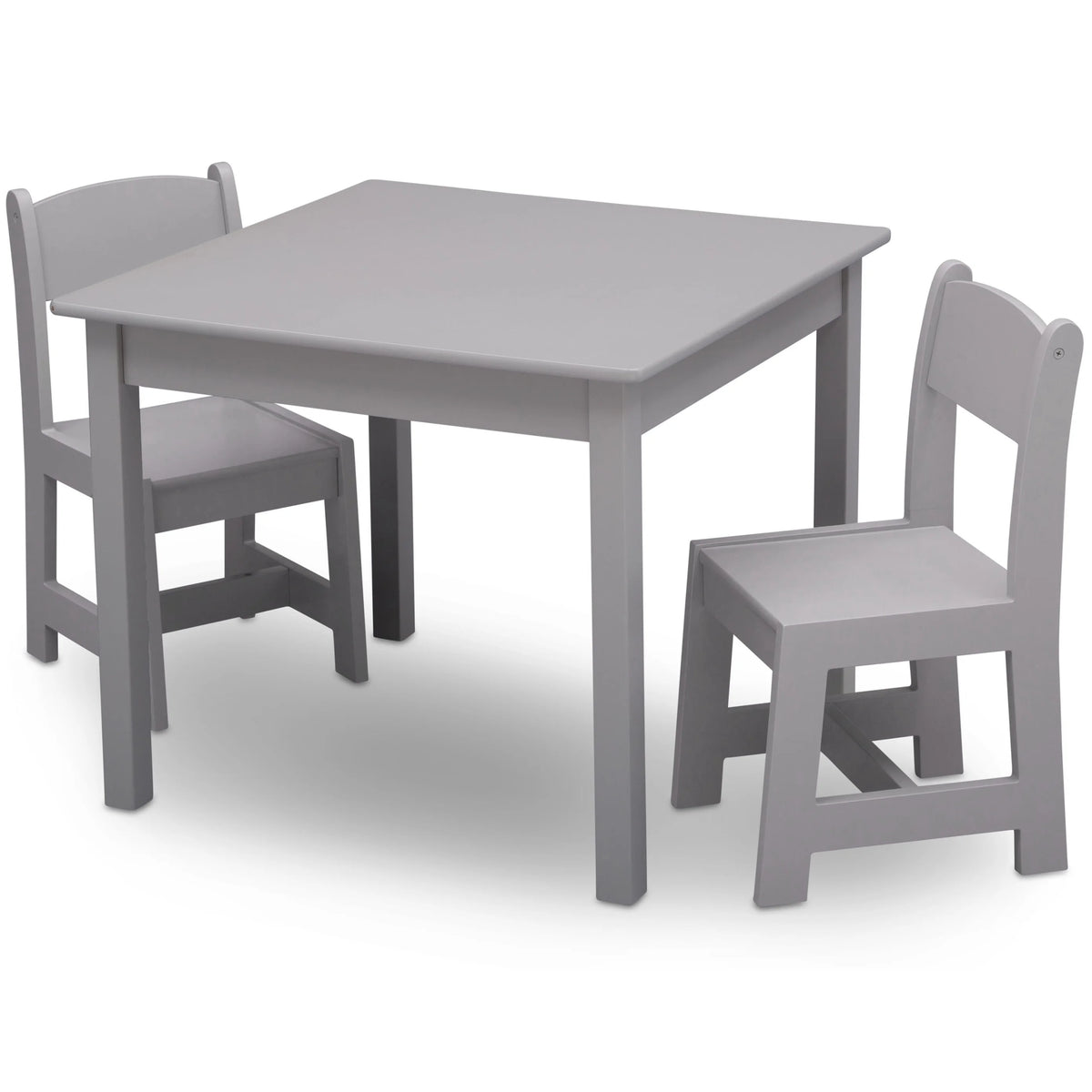 Wood Kids Table and Chair Set (2 Chairs Included) C10948
