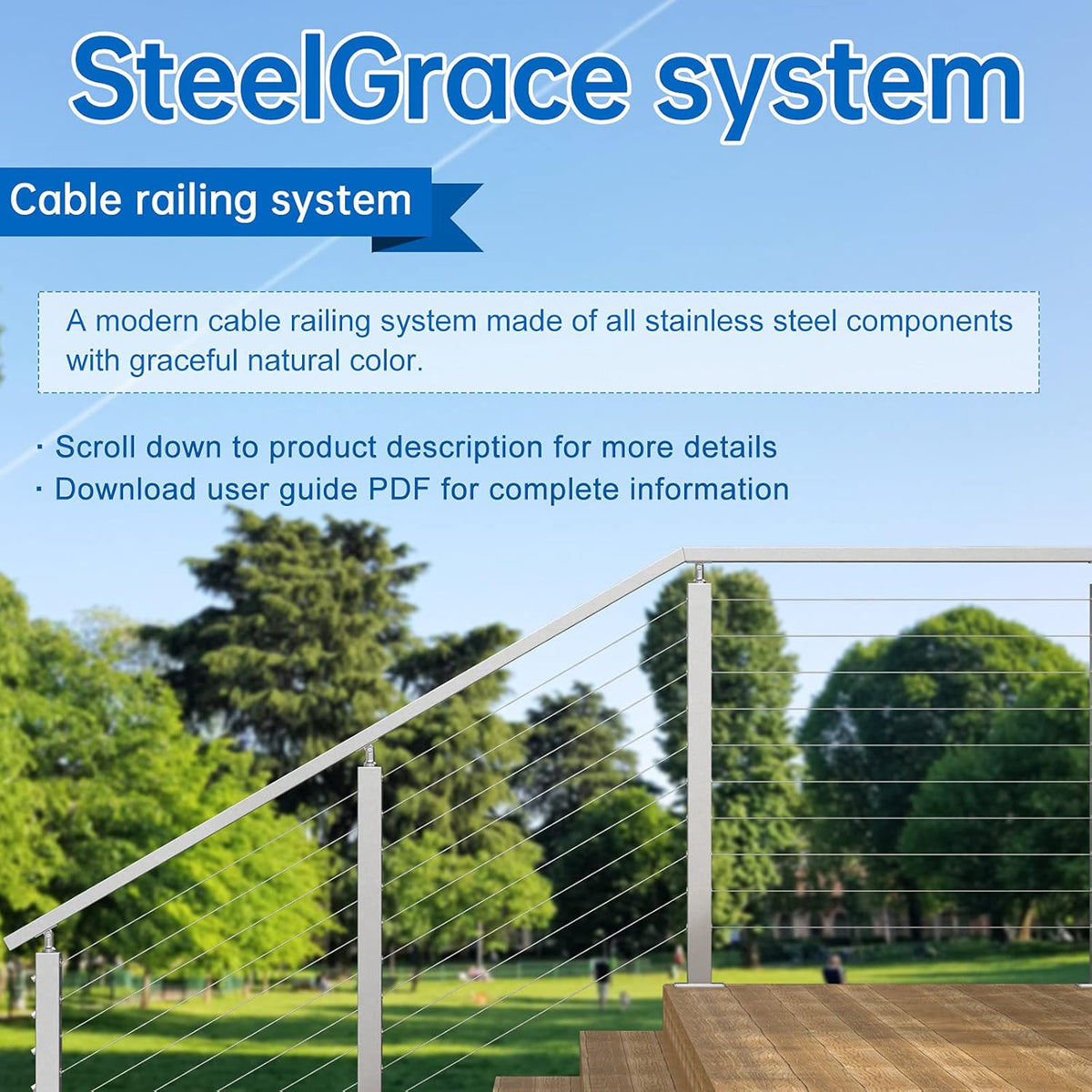 Black Vinyl Coated Stainless Steel Wire Rope M254