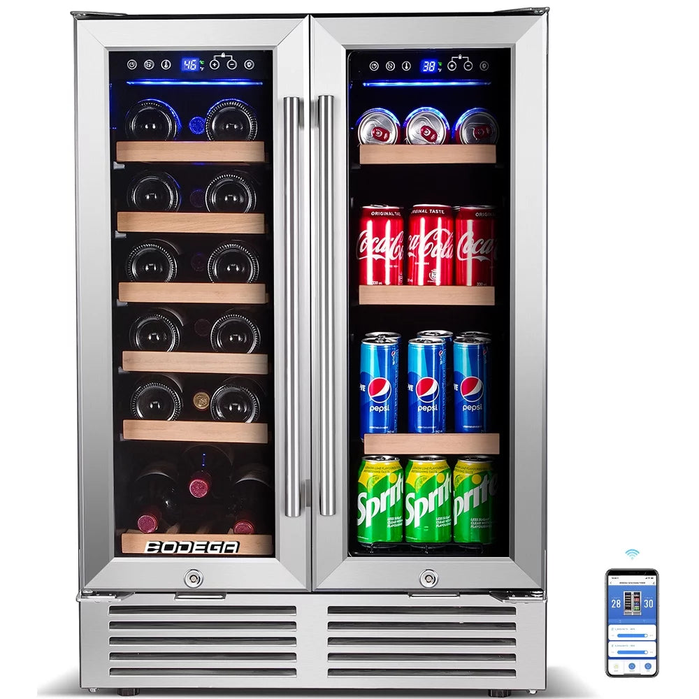 24'' Dual Zone Wine Refrigerator W910360