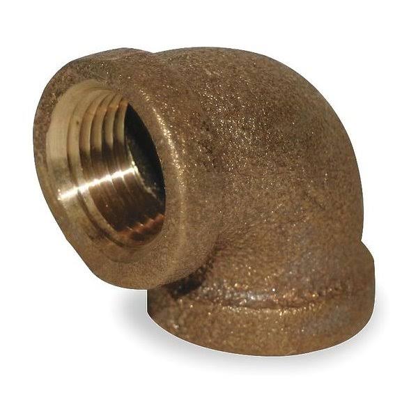 Red Brass Elbow 90 Degree 2 1/2 In T2227