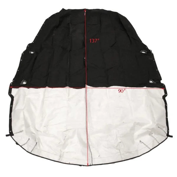 Black Cockpit Cover for 175 Sport Boat F75499
