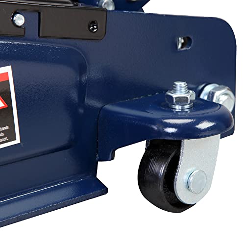 Hydraulic Trolley Floor Jack with Extra Saddle 3 Ton Red P878893
