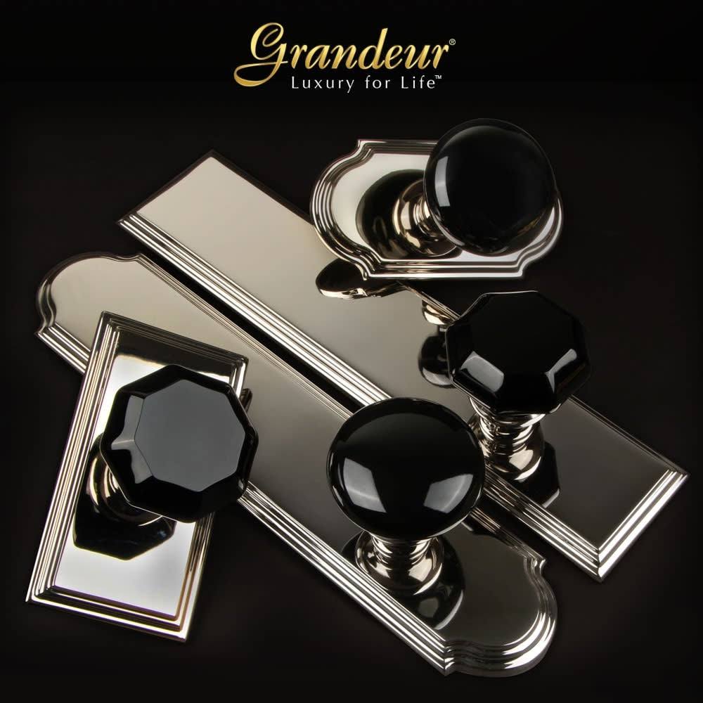 Antique Pewter Knob and Deadbolt R833790