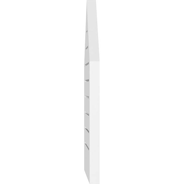 Peaked Top Surface Mount PVC Gable Vent J900