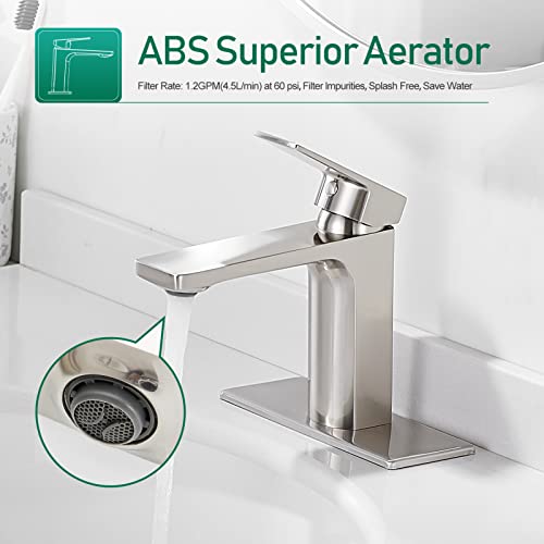 Matte Black Tall Single Handle Vessel Sink Faucet V550