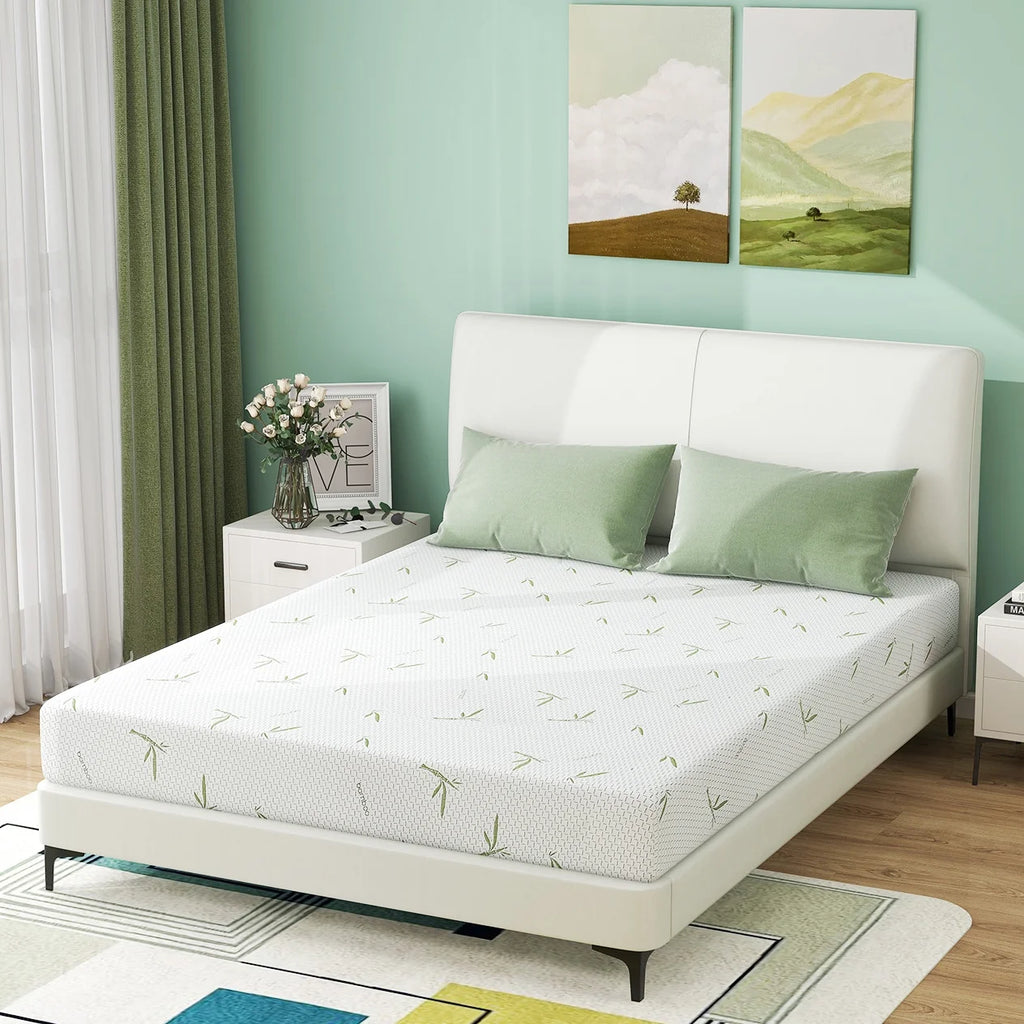 Twin Size Memory Foam Mattress with Cover Z768