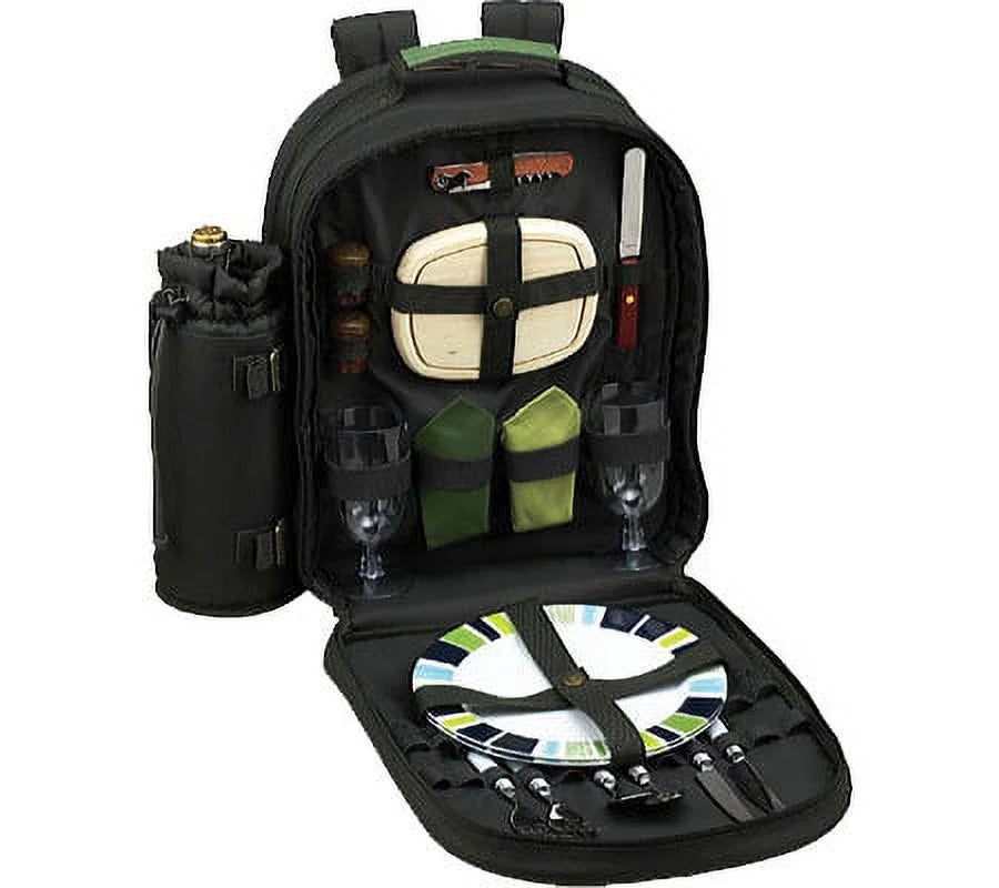 Picnic Backpack with Service for 2 U185