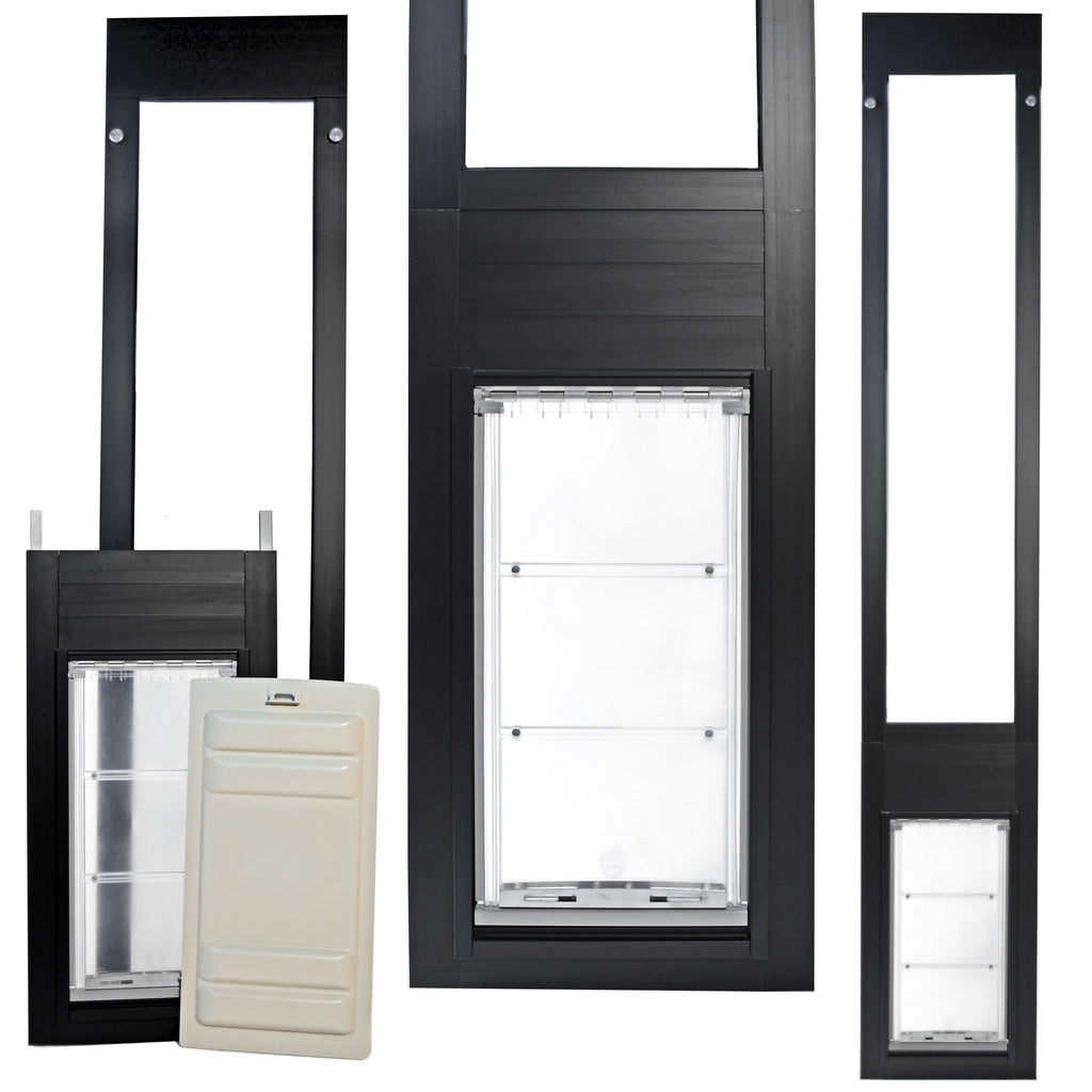 Bronze Frame Medium Flap Pet Door Thermo Panel H57306