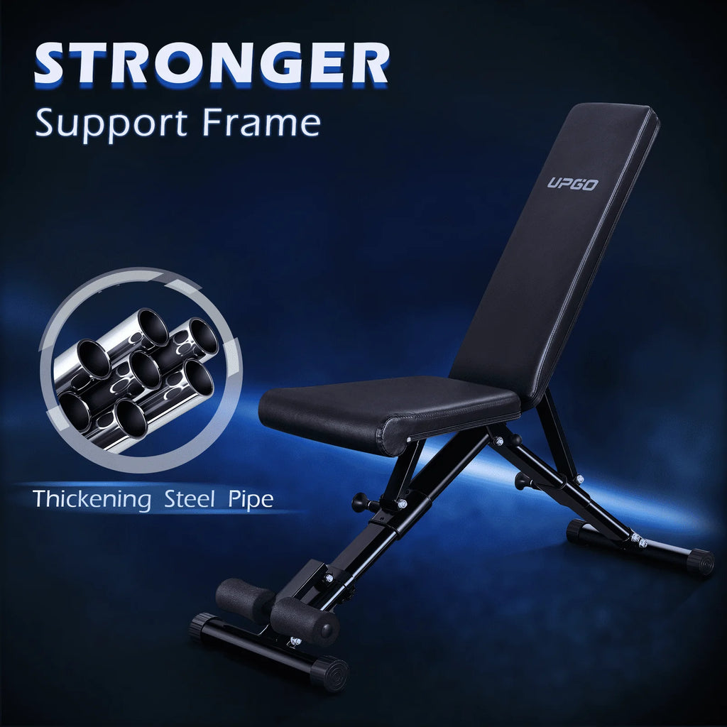 Adjustable Weight Bench with 800 Lbs. Weight Capacity D335