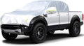 Half Car Cover Cotton All Weather Waterproof Universal D18629