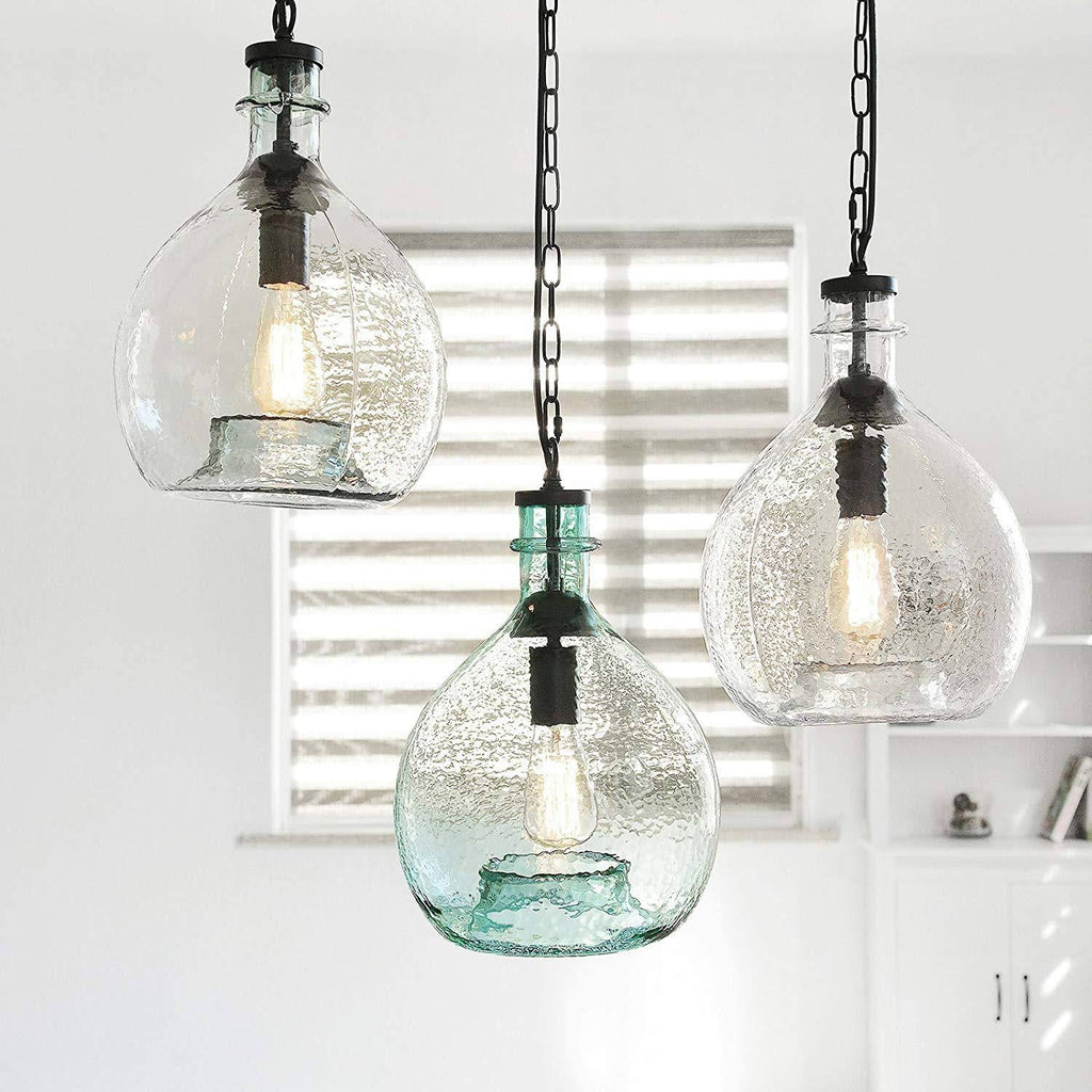Hand Blown Glass Pendant Light I9611