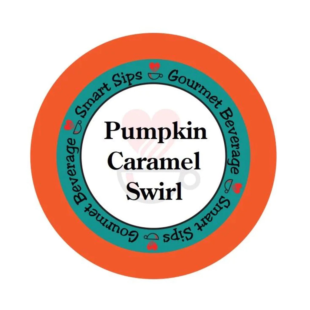 Pumpkin Caramel Swirl Gourmet Coffee, Single Serve Cups X593