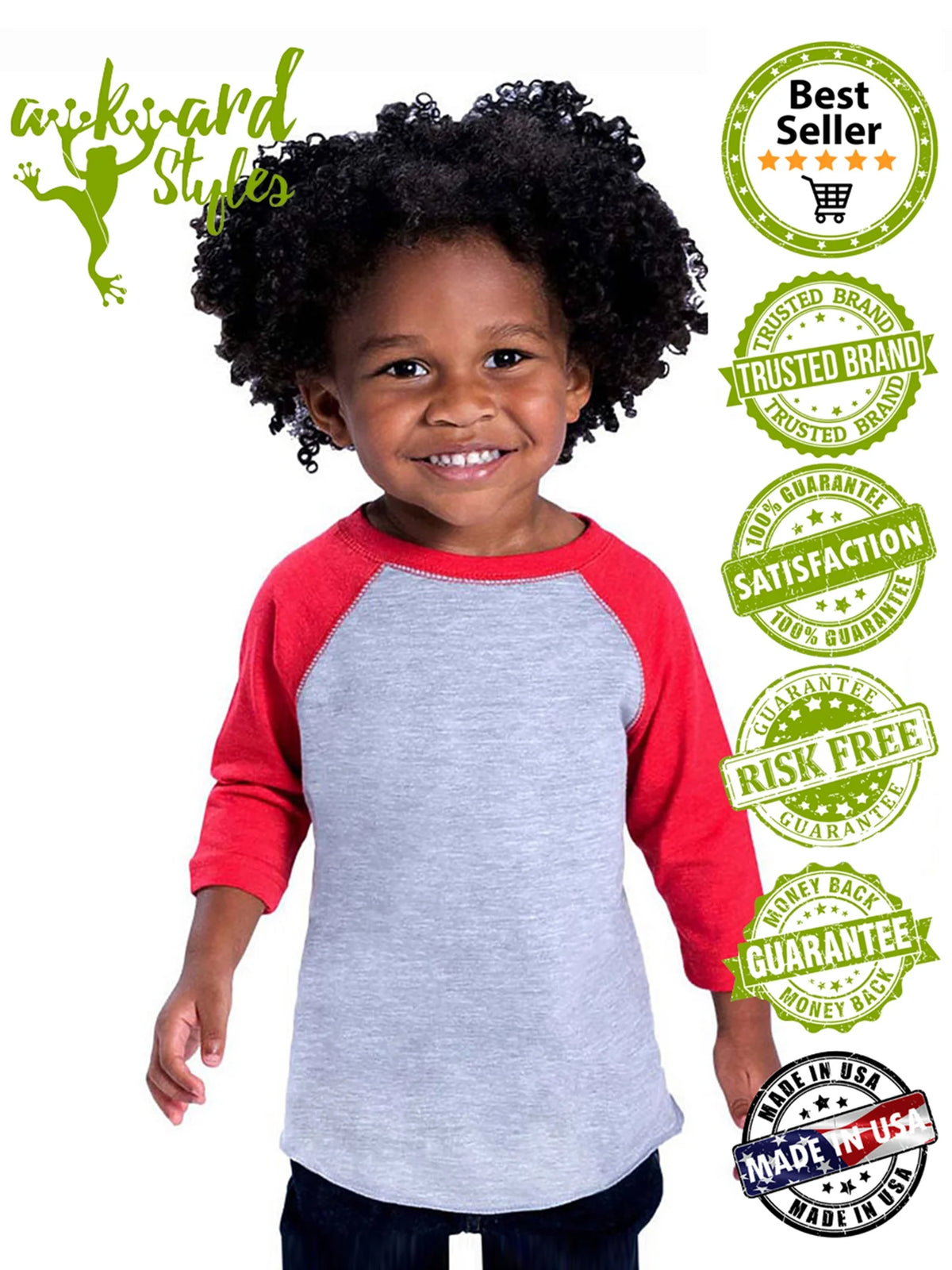 Shark Raglan Toddler T Shirt R93091