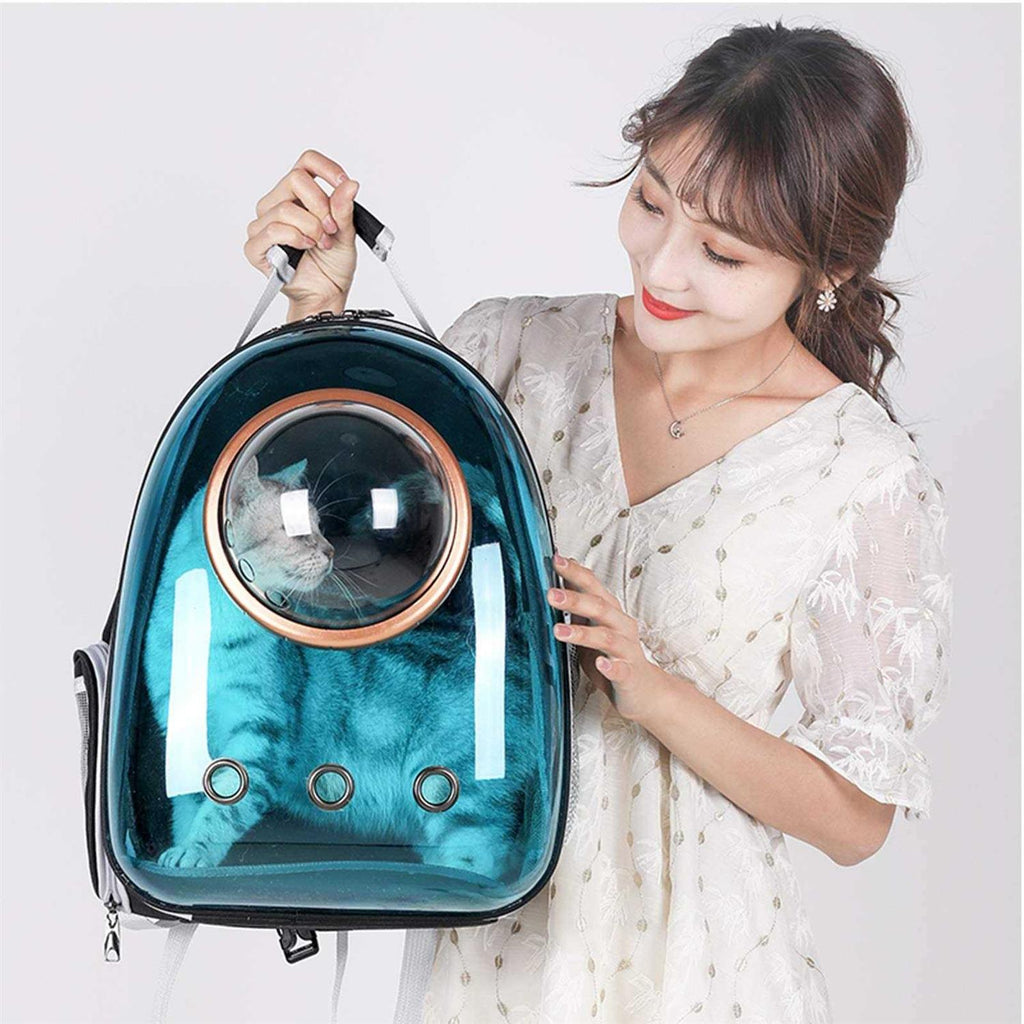 Pet Space Capsule Backpack Cat Dog Carrier X6366