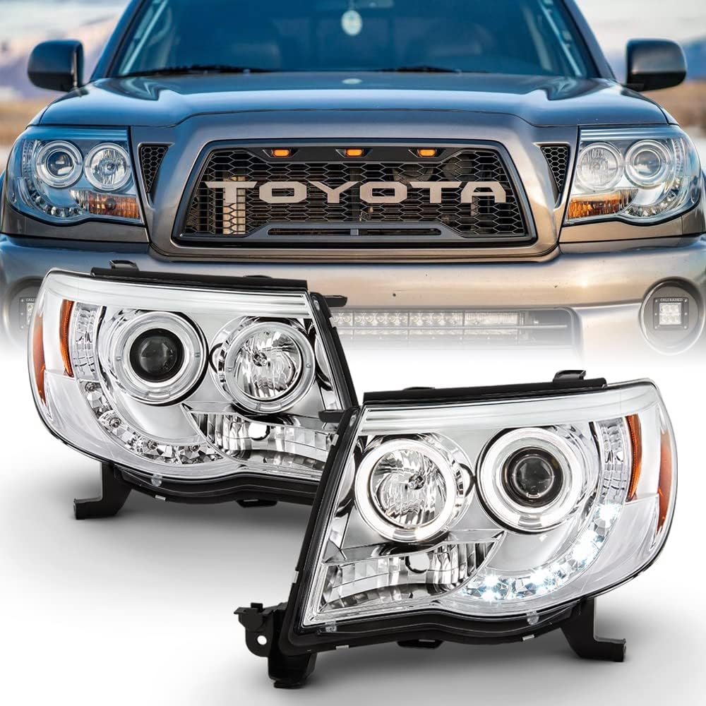 Black Housing Projector Headlights V128