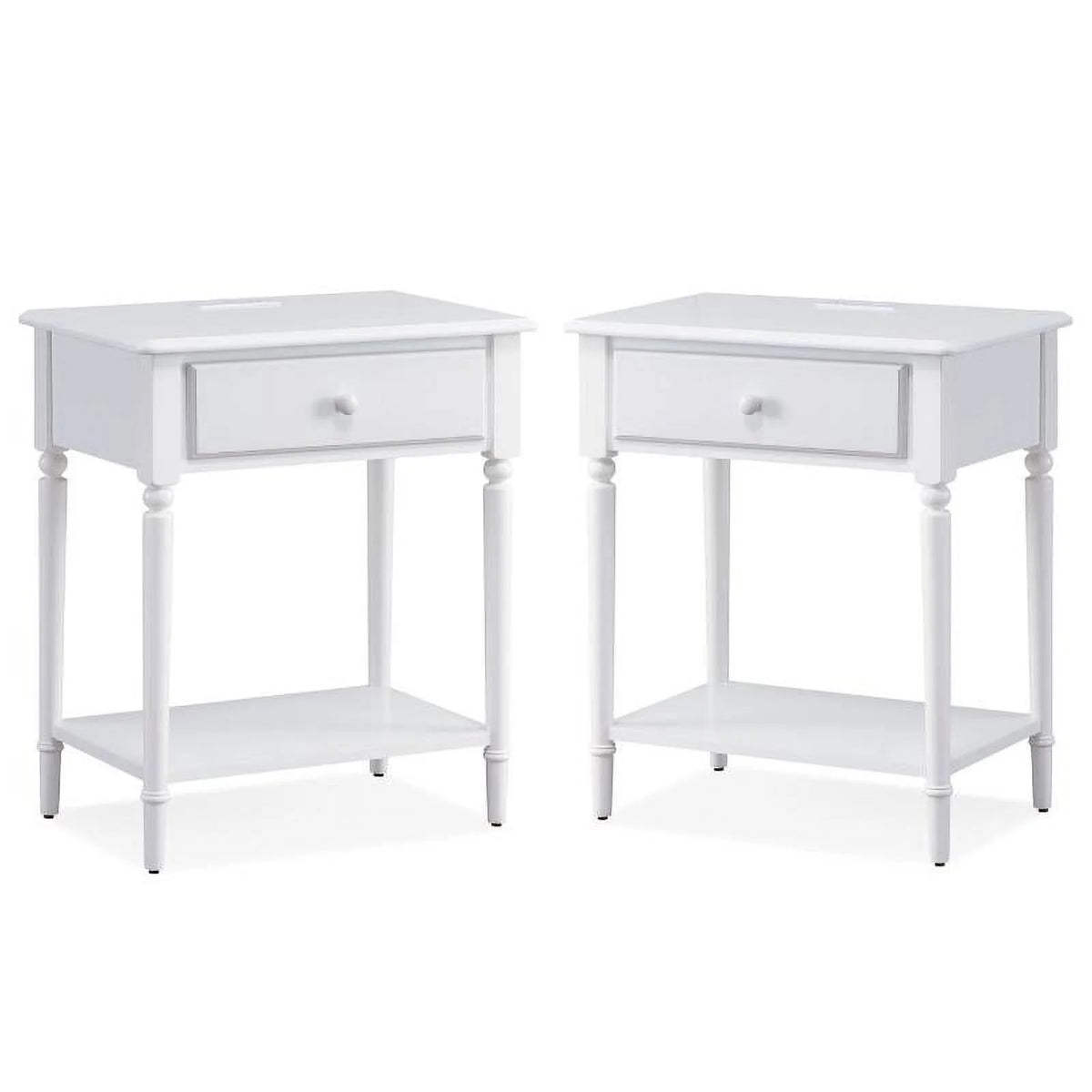 White Nightstand Set M29257