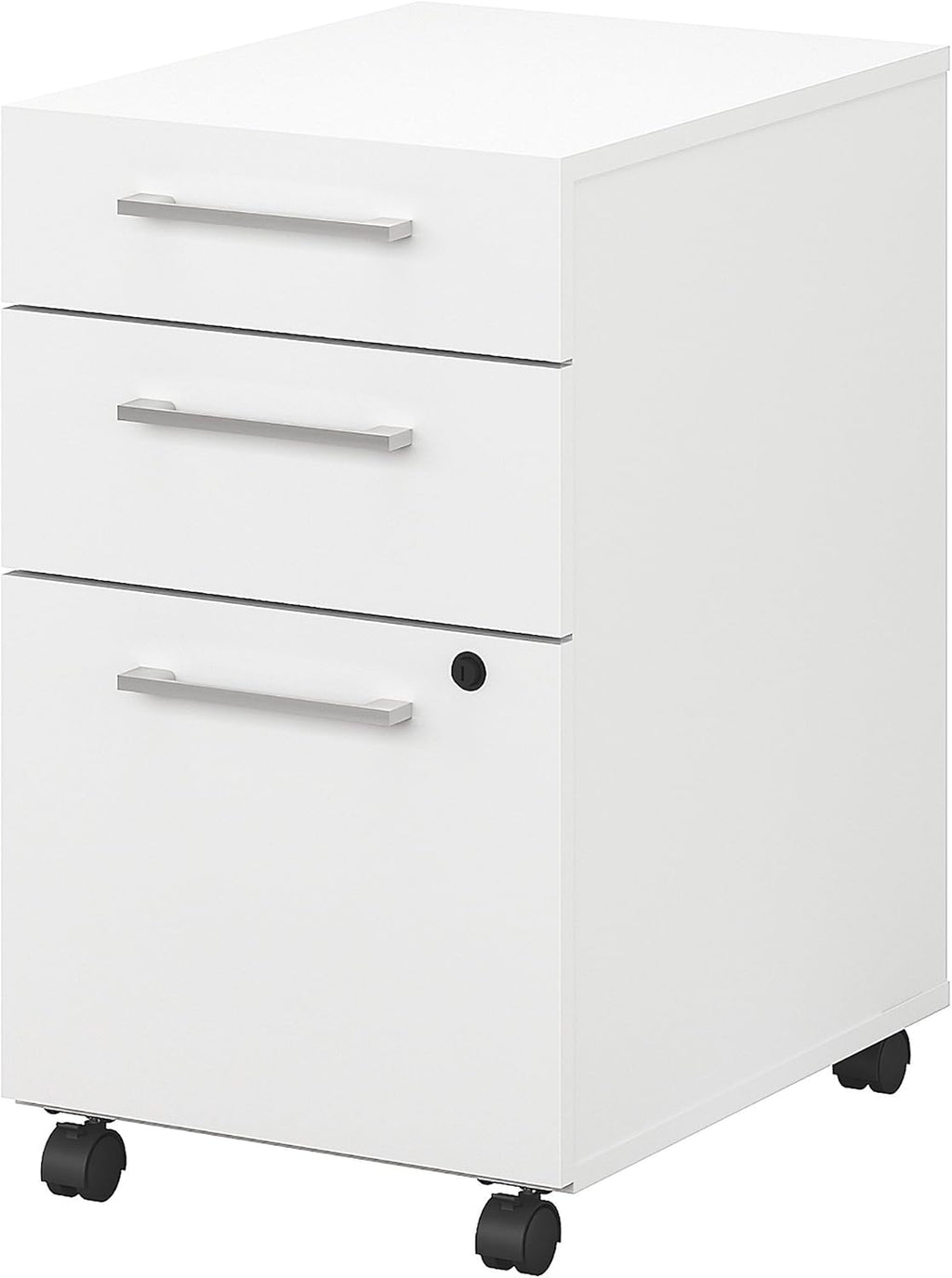 3 Drawer Mobile File Cabinet in Storm Gray V628