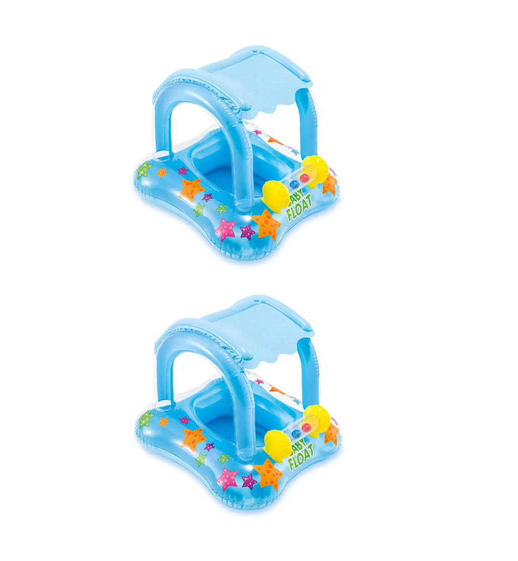 2 Pack Baby Inflatable Swimming Pool Float L12975