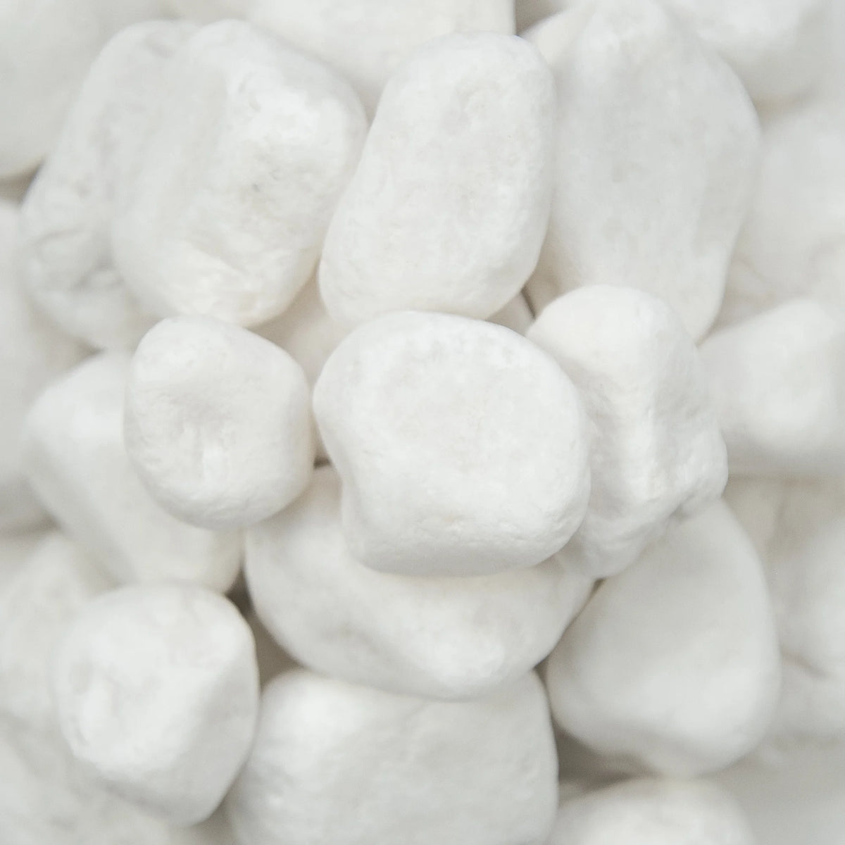 White Marble Bagged Pebbles P748