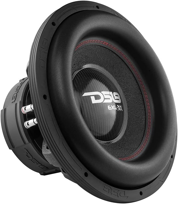 12" High Excursion Car Subwoofer 4000 Watts Dual Voice Coil 4+4 Ohms W6661