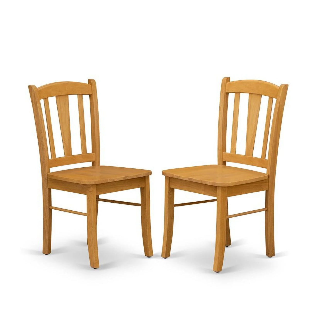 5-piece Oak Wood Dining Table and Chairs S8579