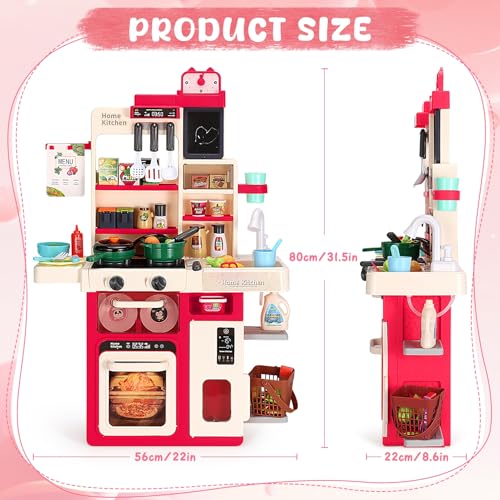 Green Kids Kitchen Playset with Sound and Light O77155