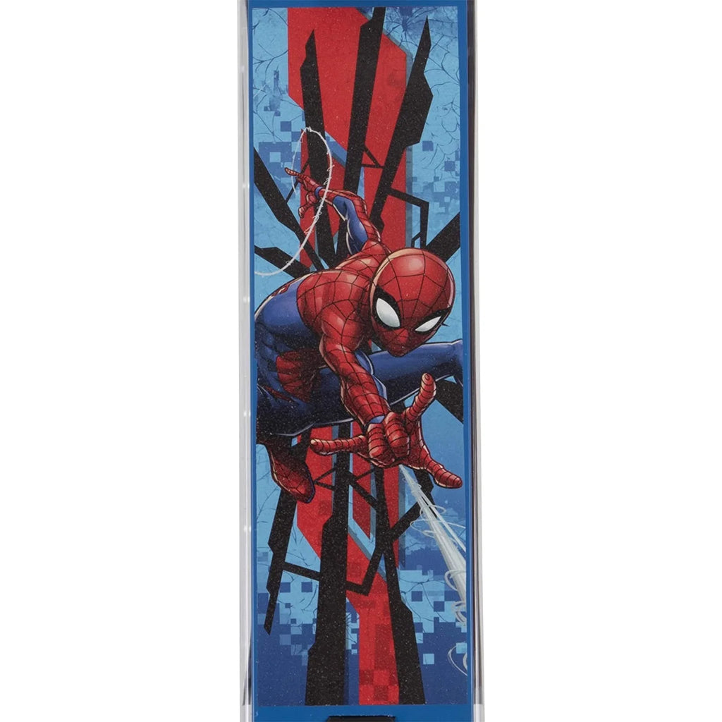 Spider-Man Steel 2 Wheel Scooter with LED Lights Z1842
